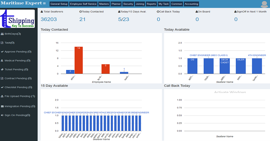 maritime management software